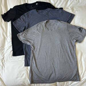 Adidas Men’s Athletic T-Shirts Bundle (3) – Size XL (Runs Small)